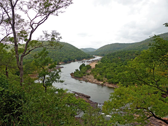 The Cauvery river, focus of Indias latest water-war, snakes between the Cauvery Wildlife Sanctuary in Karnataka and the newly-notified Northern Cauvery Wildlife Sanctuary of the Melagiris.